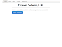 Tablet Screenshot of expansesoftware.com